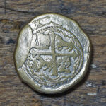 Spanischer Knopf Goldfarben