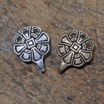 Wadenwickel Haken Bronze oder Versilbert