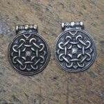 Amulett Haithabu Bronze oder Silberfarben