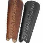 Armschutz Leder Braun oder Schwarz