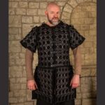 Leder Ringpanzer schwarz