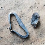 Wikinger Feuerstahl mit Feuerstein