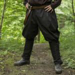 Mittelalter Hosen Schwarz S-XL