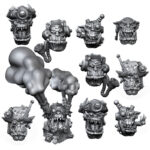 Ork Conv. Kopf Set. 10Stk.