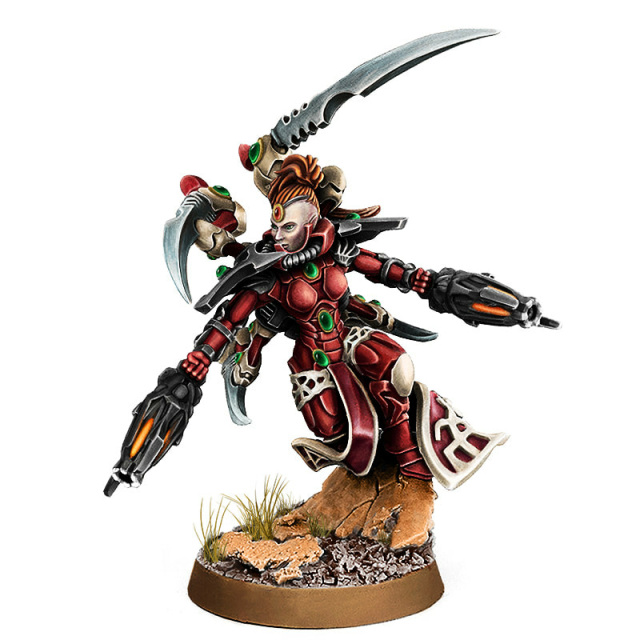 s414329983377326361_p238_i302_w640.jpeg Space Elves Arahnide Exarch Weiblich – Bild 1