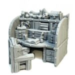 Dunkler Zauberer Arbeitsplatz