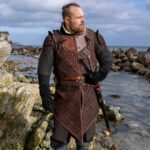 Wildleder Waffenrock Braun