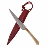 Mittelalter Messer mit Lederscheide