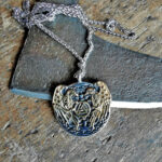 Amulett Valknut und Raben