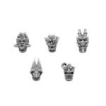 Chaos Gargoyles Kopf 5Stk
