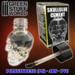 Plastik Skull Kleber