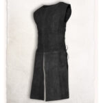 Wildleder Waffenrock Schwarz