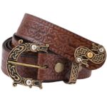 Gurtel Knotenmuster Braun