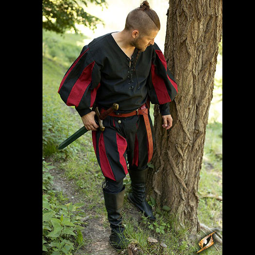 s414329983377326361_p3375_i5_w525-2.jpeg Landsknecht Hosen Rot/Schwarz – Bild 1
