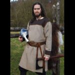 Tunika Fischgrat Braun