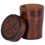 Wuerfelbecher mit Dekel