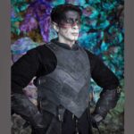 Lederrustung Dunkelelf wild Leder