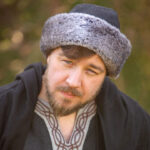 Mutze fischgrad mit Fell