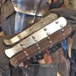 Armschutz Metall 2mm Paar