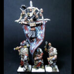 Chaos Standarte 3Figuren