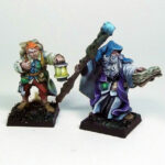 Zauberer mit Lehrling 2Figuren