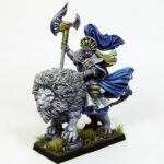 Elfenkrieger auf Loewe