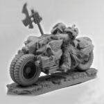 Angel Knight auf Motorrad 2