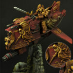 Angel Knight auf Jet Bike