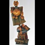 Zwerg mit Standarte