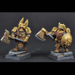 Zwerge Goldene Wache Set2 2Figuren