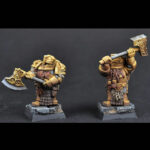 Zwerge Goldene Wache Set3 2Figuren