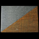 Holzwand/Bodenplatte 1