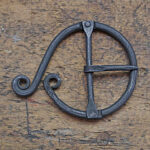 Geschmiedete Elben Gürtelschnalle